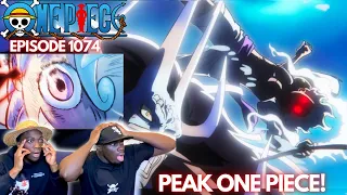 BEST WANO EPISODE!?! GEAR 5 LUFFY GOES CRAZY!! | ONE PIECE EPISODE 1074 GROUP REACTION