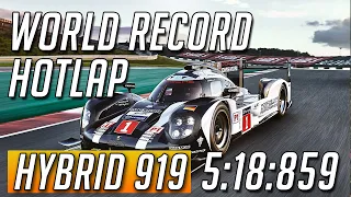 World Record | Nordschleife | Lap Record Porsche 919 Hybrid Evo