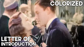 Letter of Introduction | COLORIZED | Classic Drama Film | Adolphe Menjou