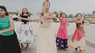 Ghoomar dance | easy dance steps | kids dance | padmaavat | dipika padukon Shahid | srushti kamble