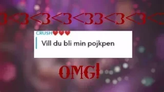 Berättar för min crush att jag gillar henne!