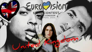 The Greeks React to Mae Muller and "I wrote a song" by the United Kingdom for Eurovision 2023!