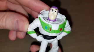 Toy Story 4 cup topper figures (Woody, Buzz Lightyear and Bo Peep)