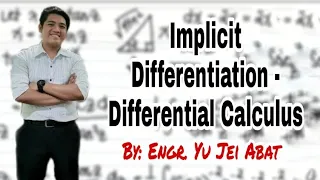 Implicit Differentiation - Differential Calculus