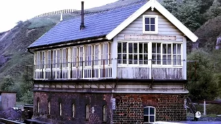 Inside Sowerby Bridge Station Signal Box in 1972.