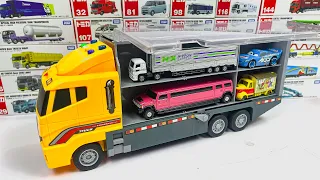 12 Type Tomica Cars ☆ Tomica opening and put in big Okatazuke convoy (yellow color of the sun)