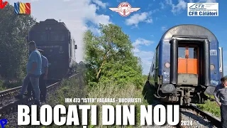 Incredibil, s-a defectat locomotiva din nou, acum intre Sibiu si Fagaras | Cazul IRN 473 Ister