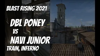 DBL PONEY vs NAVI Junior Recap /  at BLAST Rising 2021