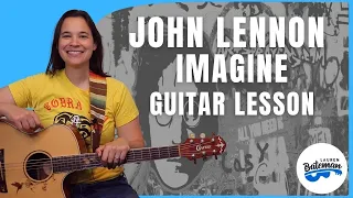 How to Play Imagine by John Lennon on Guitar - Strumming & Fingerstyle