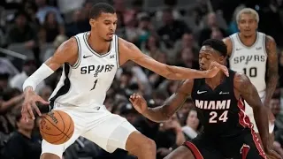 Miami Heat vs San Antonio Spurs - Full Game Highlights | October 13, 2023 NBA Preseason