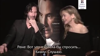 2016 Keanu Reeves and Renee Zellweger / The Whole Truth / Interview