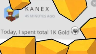 Today I spent 1K Gold meme | (Created by _Fergy_) | KoGaMa #memes