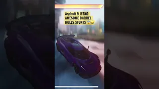 Asphalt 9, KOENIGSEGG JESKO Did Awesome Barrel Rolls Stunts😂😱 #adityakataria #asphalt8 #asphalt9