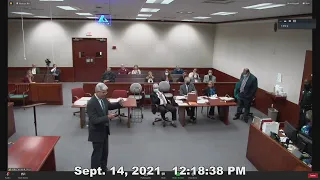 September 14, 2021 - Hearing on Sentencing of Former Council Members