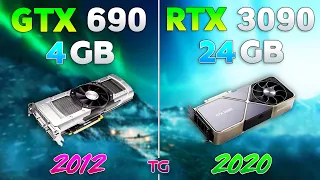 GTX 690 vs RTX 3090 - 8 Years Difference