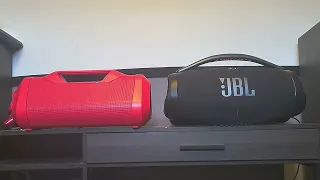 Jbl Boombox 3 vs Monster Blaster 3.0 😁