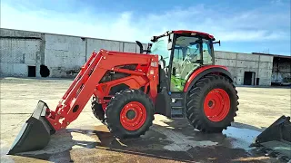 First look at the new KIOTI HX series tractor! What a BEAST of a tractor.