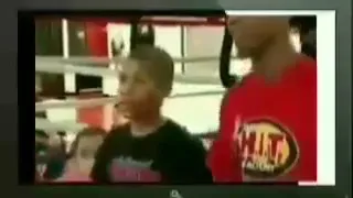 Young Devin Haney Zab Judah Bigdboxing in Show with Mike Tyson