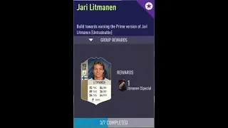 FIFA 18- Ultimate Team: Jari Litmanen SBC 3/7 #800