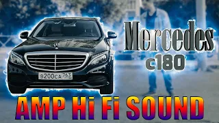 Mercedes C и E класс в кузове W205 / W213. Распаковка акустики AMP для штатной установки в Mercedes.