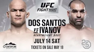 UFC Boise Dos Santos vs Ivanov Full card Breakdown & Predictions