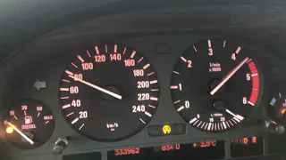 BMW E39 530D 142 Kw 0-100 Acceleration