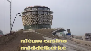 Bouw casino "silt" middelkerke loopt op zijn einde, openingshow  23 en 24  maart 2024