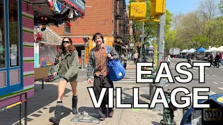 NEW YORK CITY Walking Tour [4K] - EAST VILLAGE