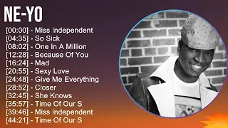 Ne-Yo 2024 MIX Las Mejores Canciones - Miss Independent, So Sick, One In A Million, Because Of You