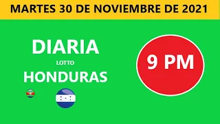 Diaria 9 pm honduras loto costa rica La Nica hoy martes 30 NOVIEMBRE DE 2021 loto tiempos hoy