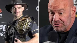 Dana White: "BIGGEST UPSET EVER" Sean Strickland "One of the Nuttiest"