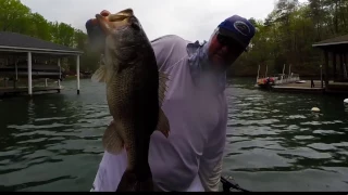Catching BIG Springtime Bass on Smith Mountain Lake