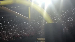 Georgia fans take over and light up Vanderbilt stadium.