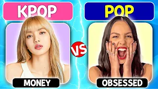 Pick One and Kick One🎶🔥 | KPOP VS POP Edition🤞