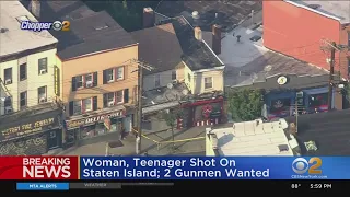 Woman, Teenager Shot On Staten Island