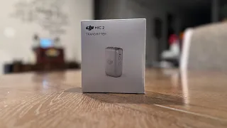 dji Mic 2 White | Unboxing and First look! BEST $99 Audio upgrade you can get!