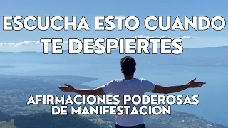 AFIRMACIONES POSITIVAS PARA EMPEZAR BIEN EL DÍA | MOTIVACIÓN PARA LA MAÑANA