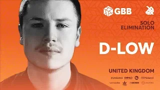 D-LOW | Grand Beatbox Battle 2019 | Solo Elimination