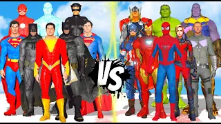 AVENGERS VS JUSTICE LEAGUE CLASSIC - SUPERHEROES BATTLE