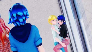 【MMD Miraculous】Surprise in the Elevator (Compilation 2)【60fps】