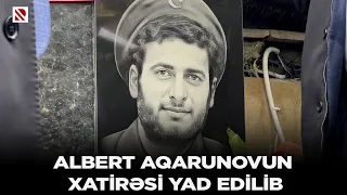 Albert Aqarunovun xatirəsi yad edilib