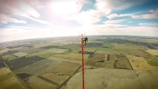 World's Tallest TV Tower Climb without Safety Equipment (475m)