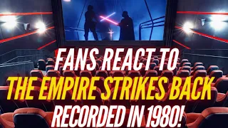 Fans Reacting to "Empire Strikes Back" in 1980!