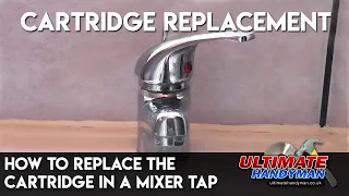 How to replace the cartridge in a mixer tap