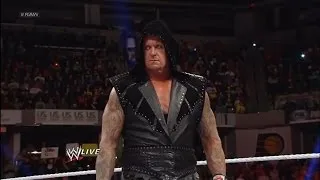 WWE Raw 2/24/14 The Undertaker Return's Attack Brock Lesnar HD