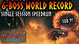 [WR 8h 56m] NG RSG All Bosses Post Mistlands | Valheim Speedrun (Edit, Chapters)