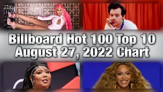 Billboard Hot 100: Top 10 Singles Now! (August 27, 2022)