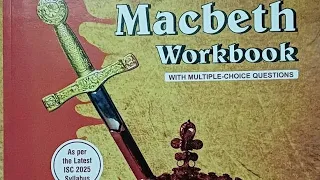 |Workbook solutions of MACBETH| Act 1 Scene1| ISC |Class 11th |2023