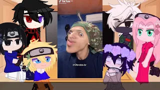 parte 3🌳Time 7+hinata e obito reagindo a tiktok🌳Contém 🍅Sasunaru🍜🌸Sakuhina💜🗿Obikaka📚 lê descrição