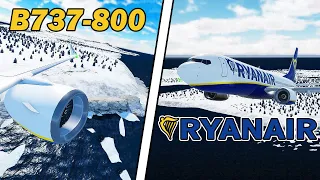 Roblox Project Flight ✈️ | Ryanair Boeing 737-800 | Full Flight | (Real Sounds 🔊)